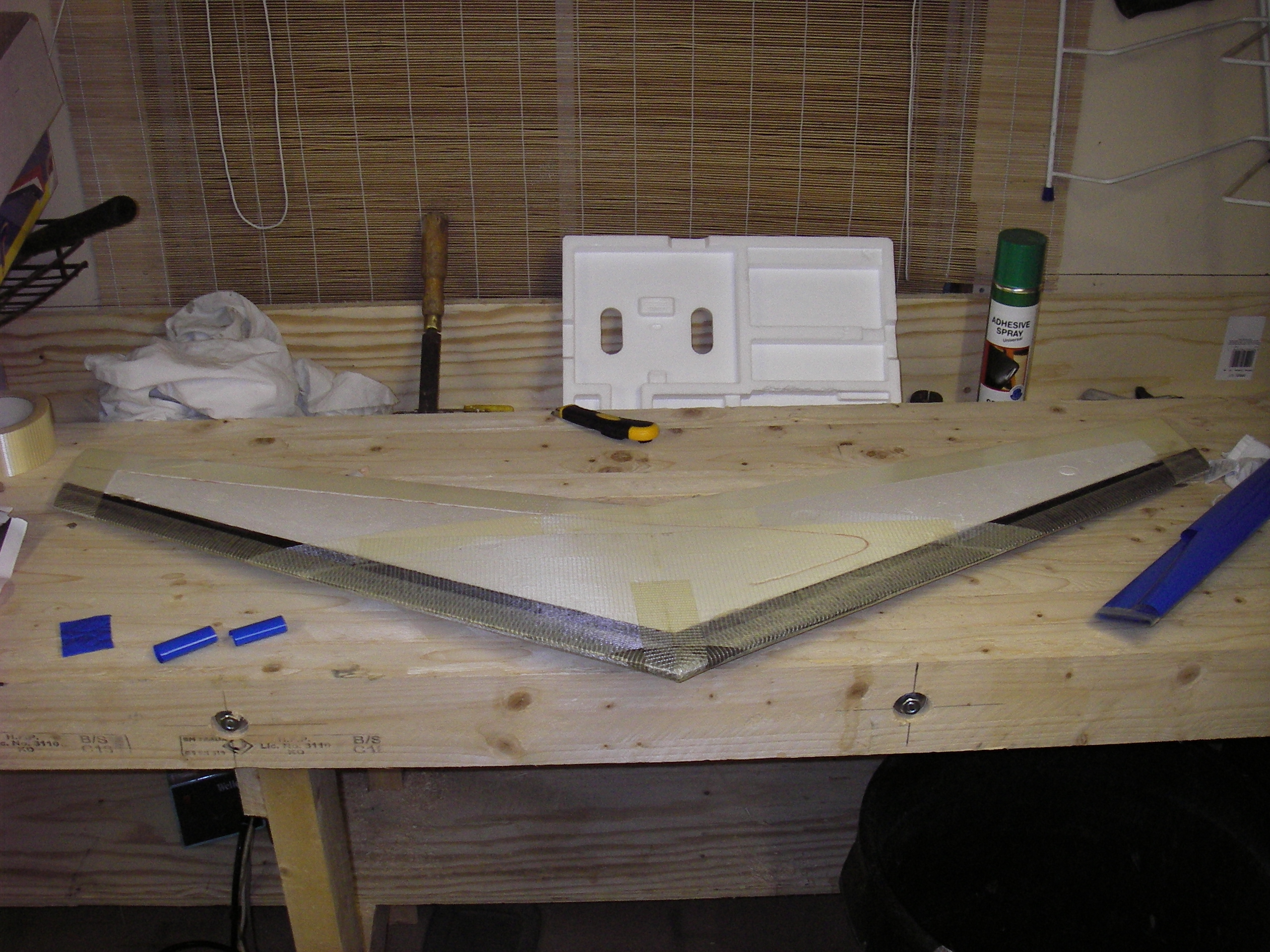 Underside Reinforced tape